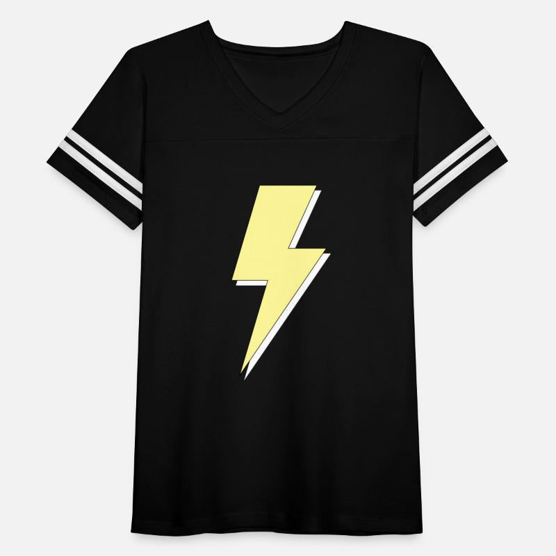 Aesthetic Pastel Yellow Lightning Bolt