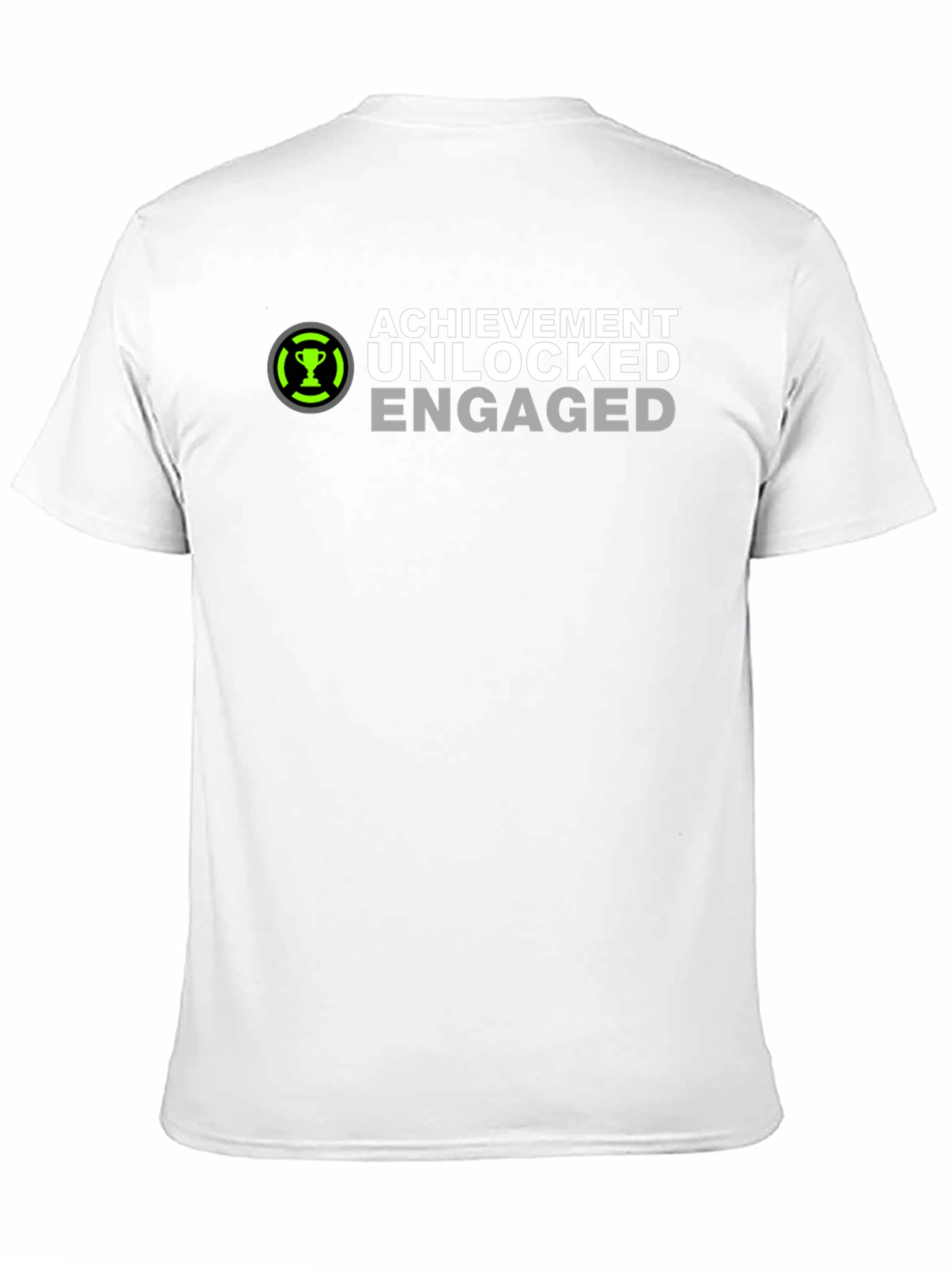 Achievement Unlocked Engaged Graphic T-Shirt