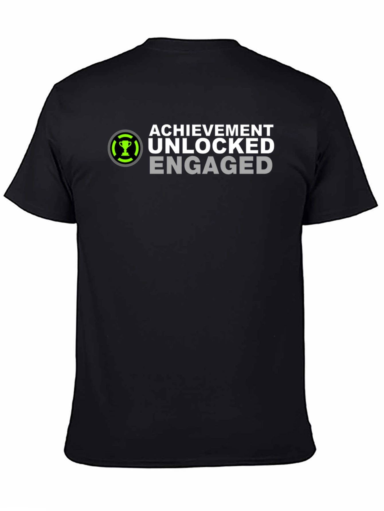 Achievement Unlocked Engaged Graphic T-Shirt