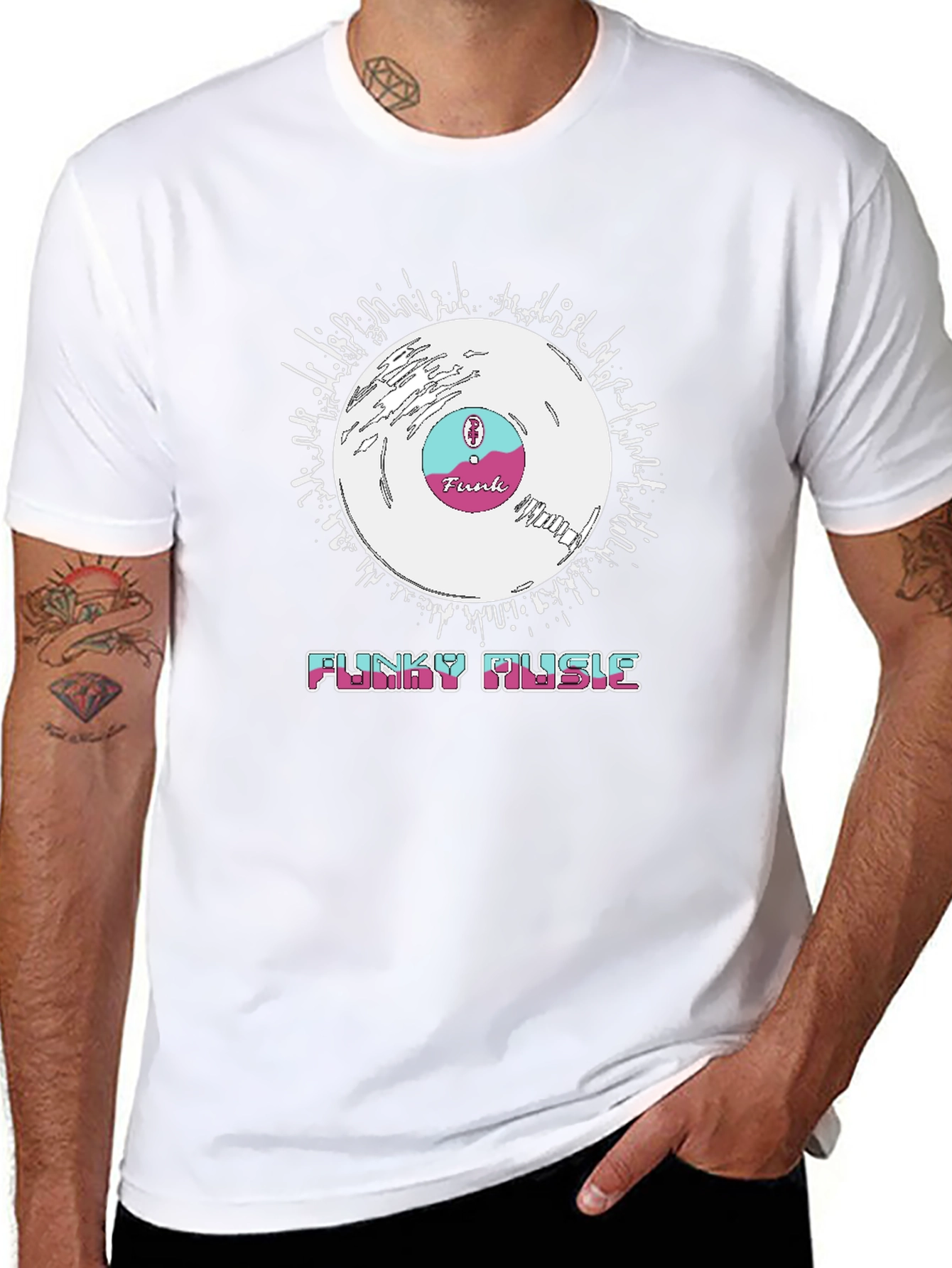 Funky Music Graphic Tee