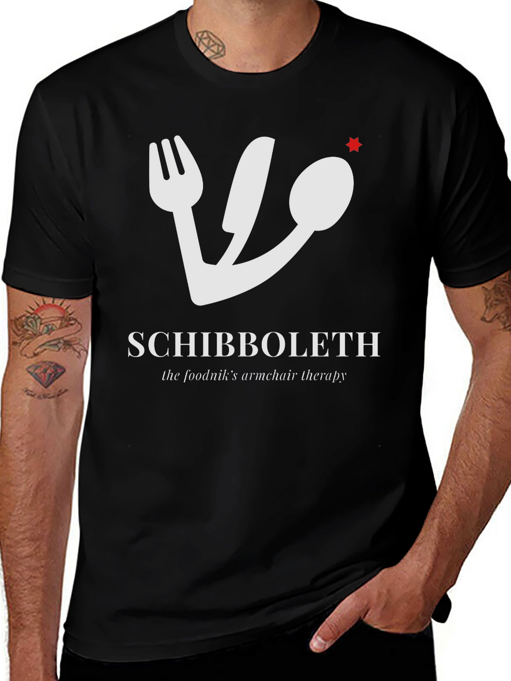 Schibboleth Foodniks Armchair Therapy T-Shirt