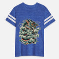 AI Traditional Tattoo Dragon Design
