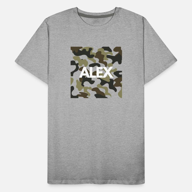Alex Name Hoodies Men Good Quality Camouflage