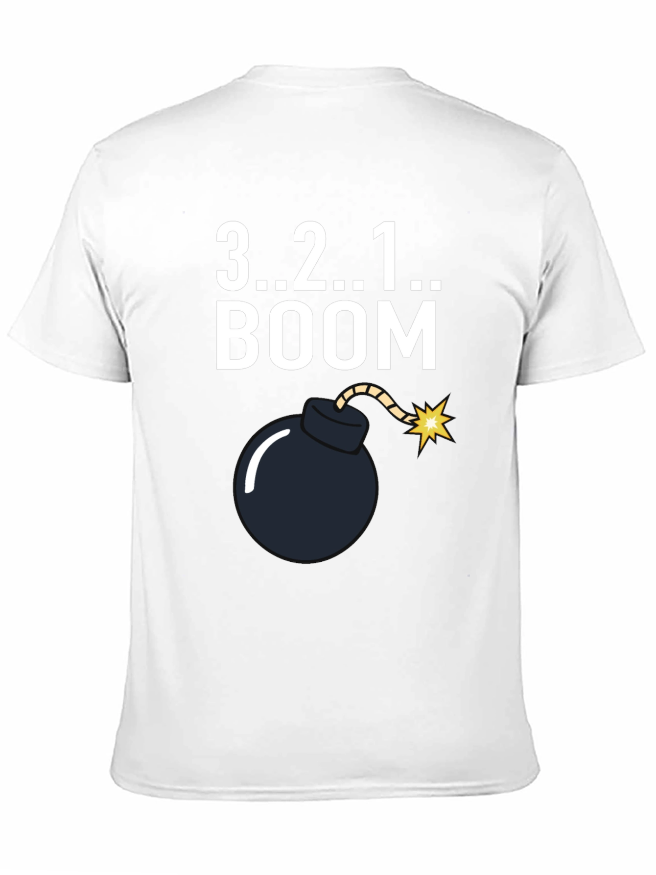 3 2 1 Boom Graphic T-Shirt