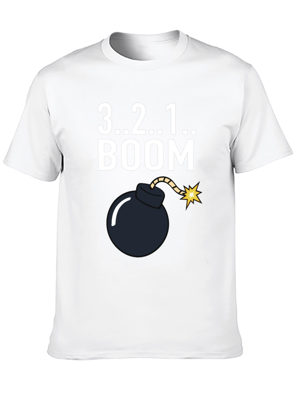 3 2 1 Boom Graphic T-Shirt