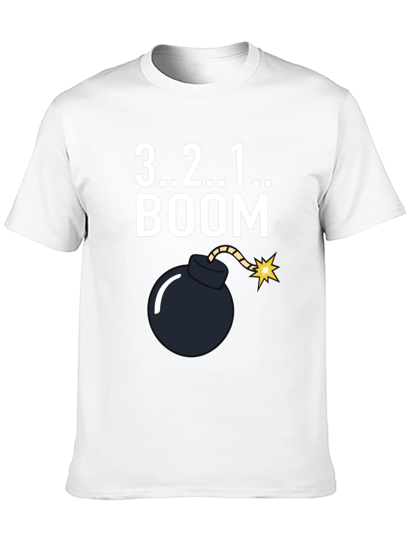 3 2 1 Boom Graphic T-Shirt