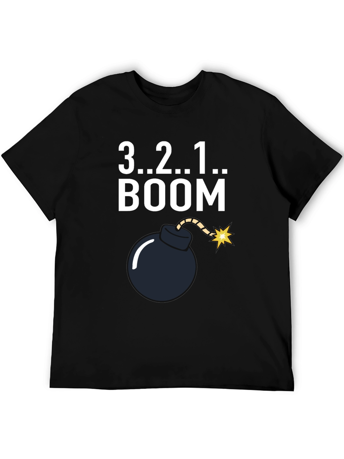 3 2 1 Boom Graphic T-Shirt