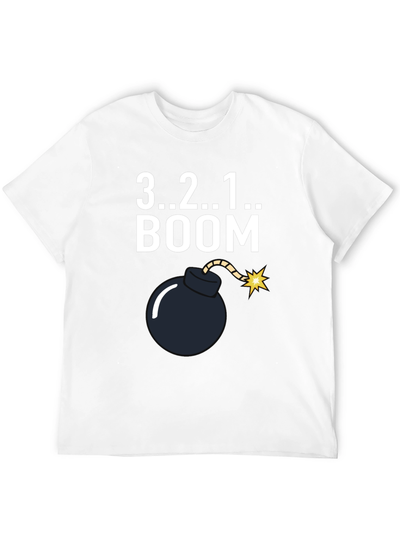 3 2 1 Boom Graphic T-Shirt