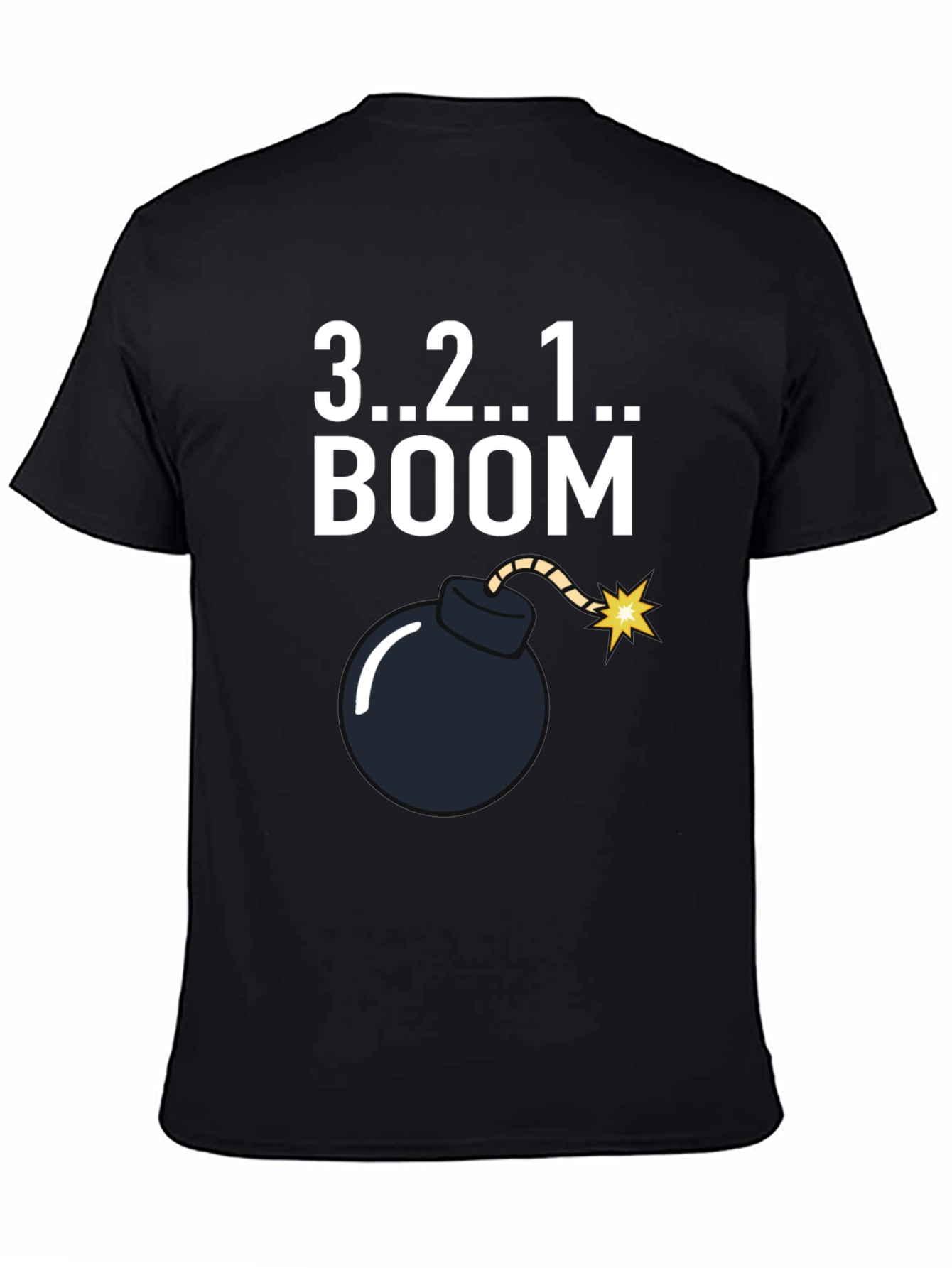3 2 1 Boom Graphic T-Shirt