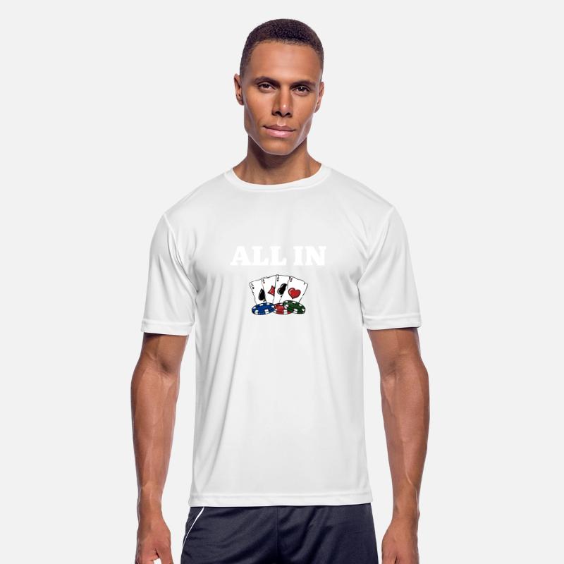 All In Gambler Poker Gambling Poker Player