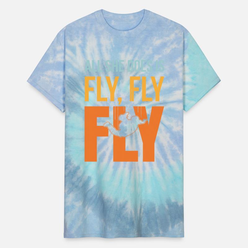 All She Does Is Fly Skydiver Girl Parachute Jump