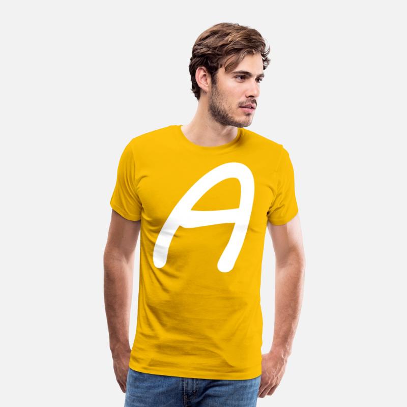 Alphabet A, Letter A Tee Language Gift