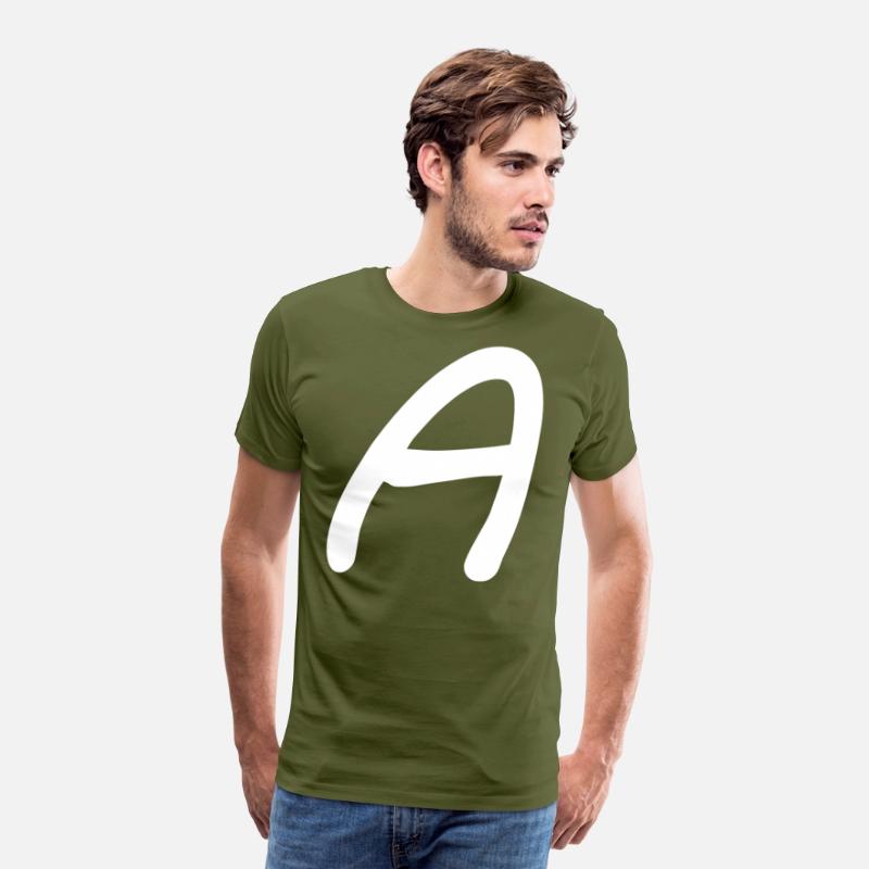 Alphabet A, Letter A Tee Language Gift