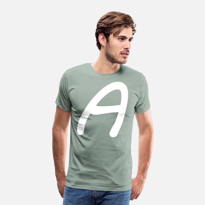 Alphabet A, Letter A Tee Language Gift