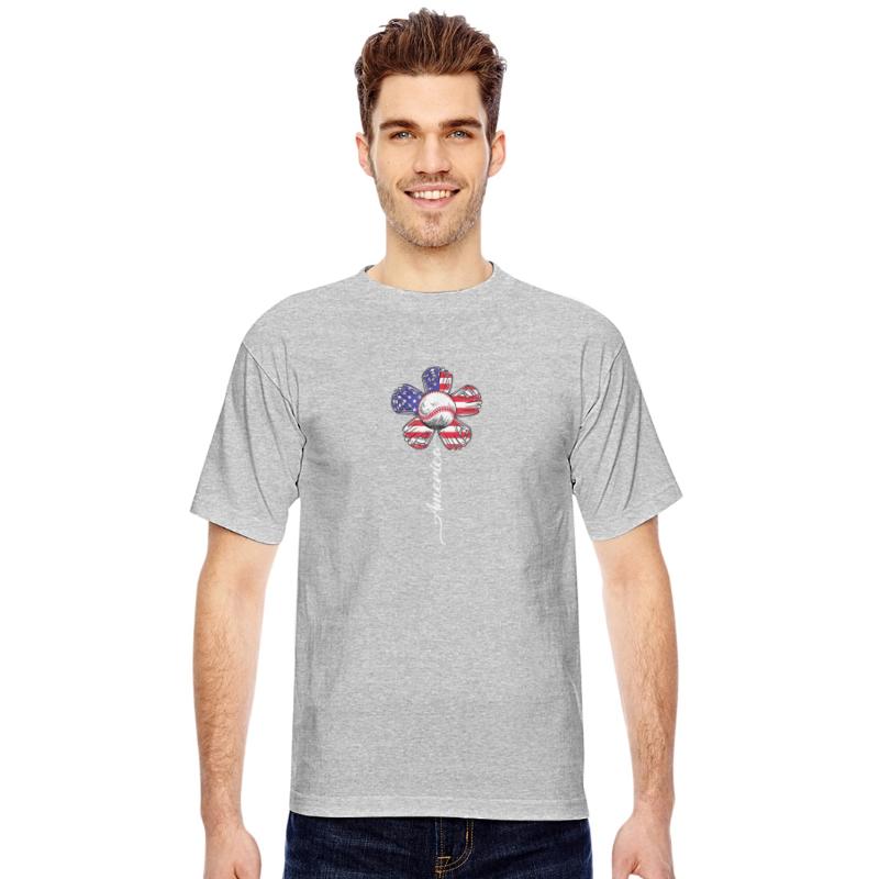 American Baseball Flower Player