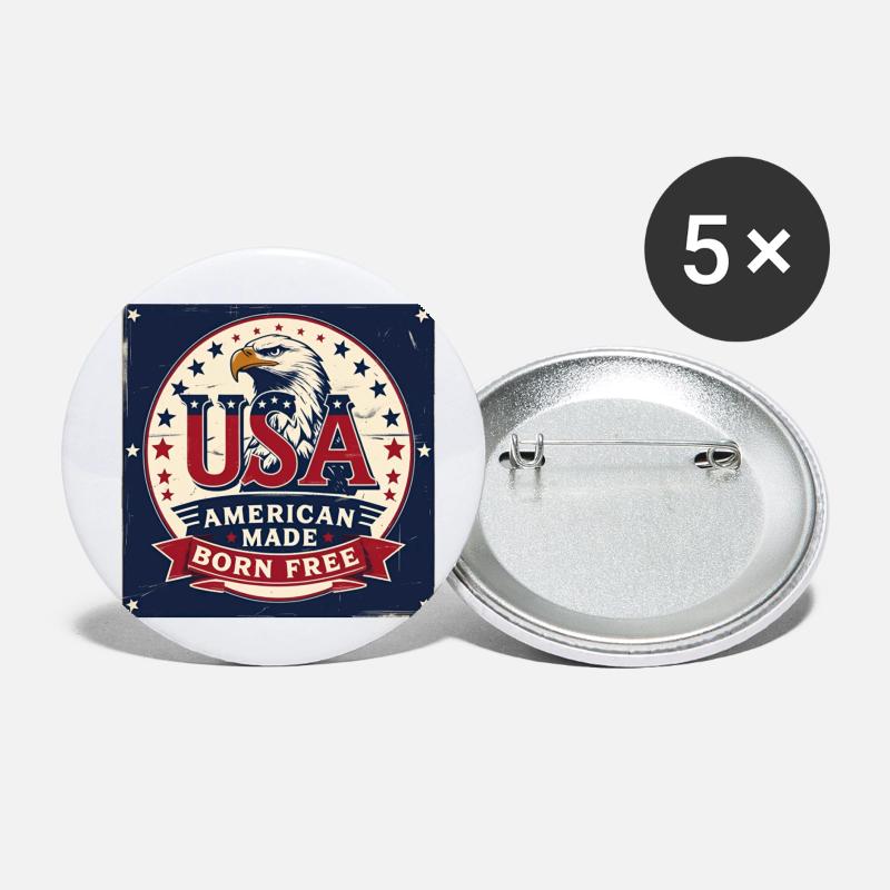 American Made Heritage Badge Tee