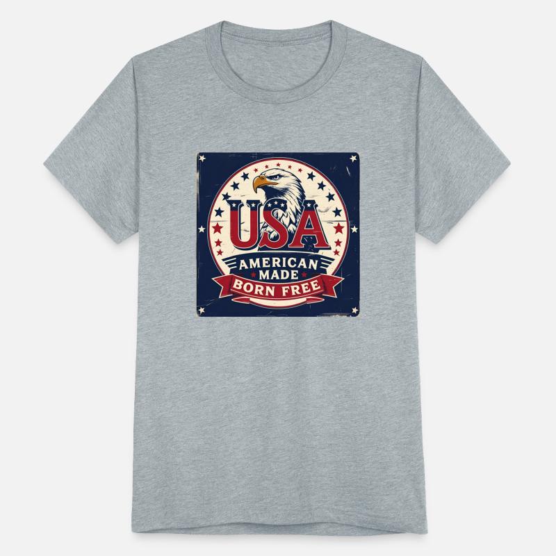 American Made Heritage Badge Tee