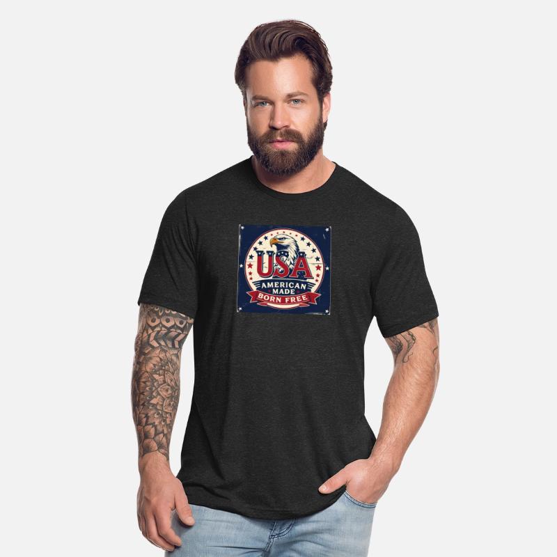 American Made Heritage Badge Tee