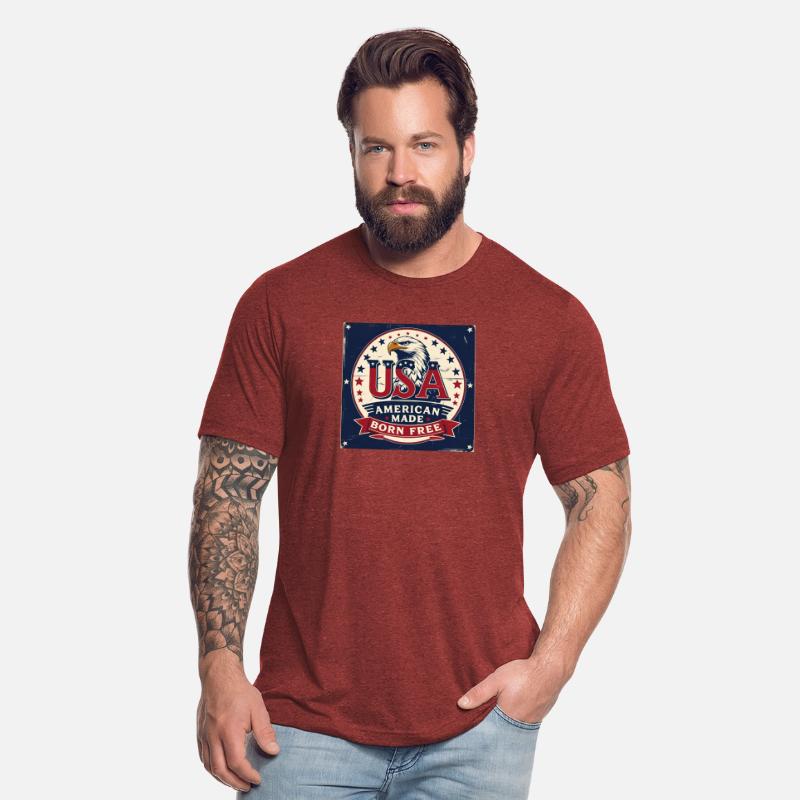 American Made Heritage Badge Tee