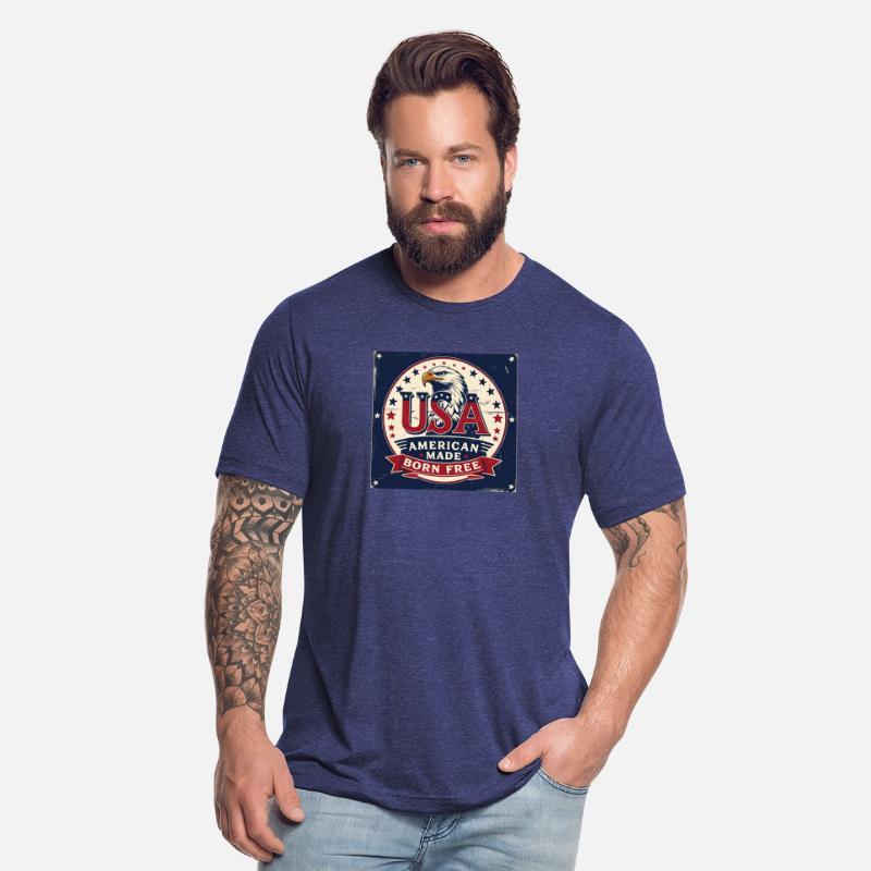 American Made Heritage Badge Tee