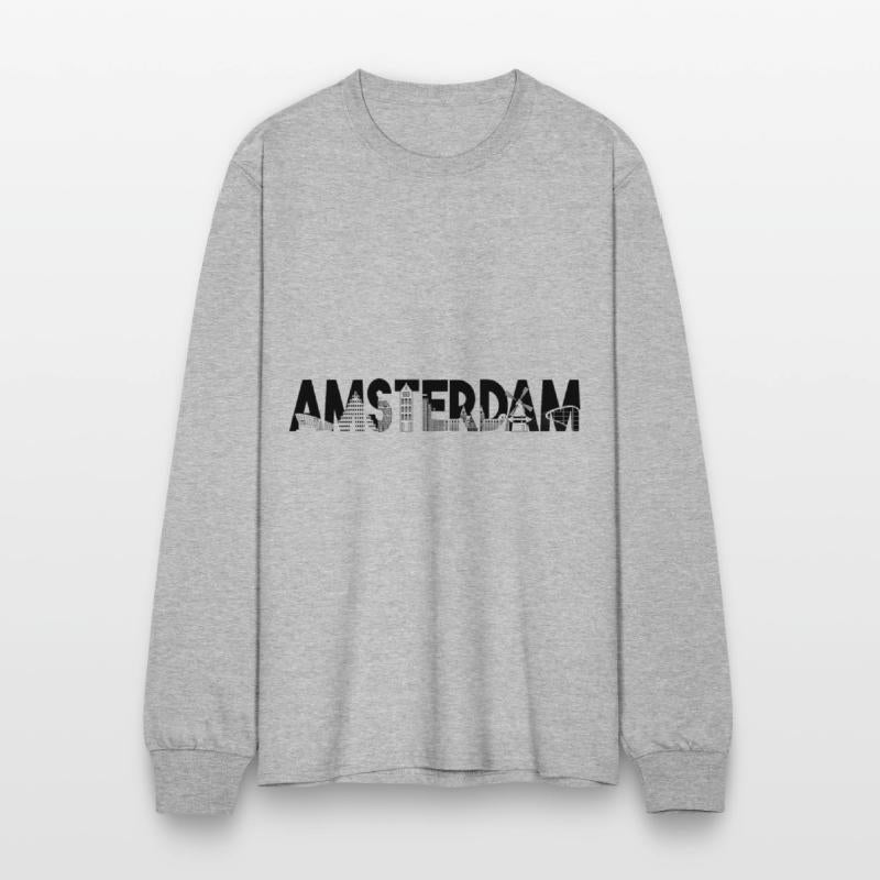 Amsterdam Skyline Silhouette - Urban Beauty