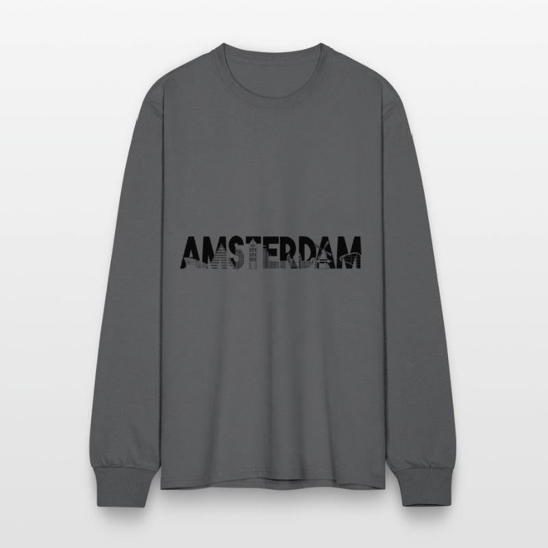 Amsterdam Skyline Silhouette - Urban Beauty