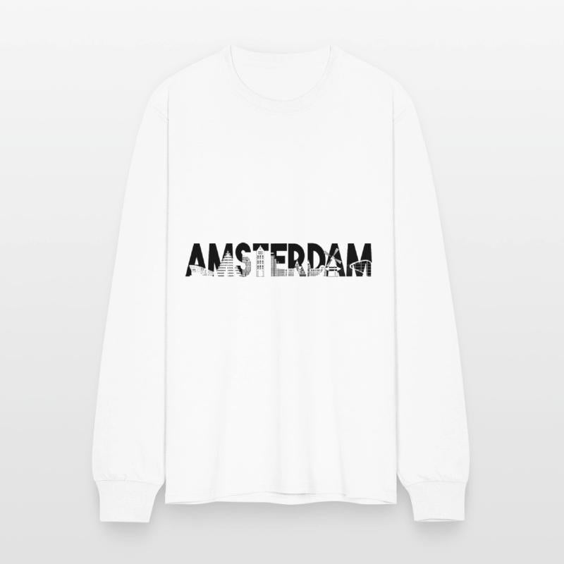 Amsterdam Skyline Silhouette - Urban Beauty