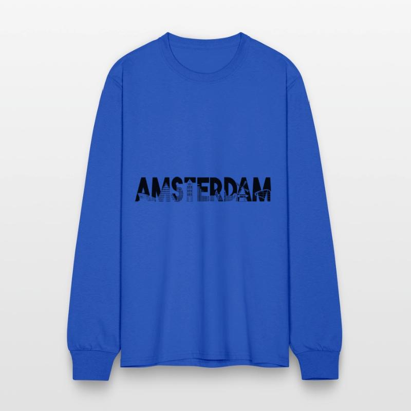 Amsterdam Skyline Silhouette - Urban Beauty