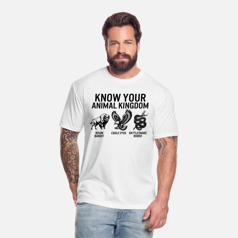 Animal Shirt, Know Your Animal Kingdom Bison