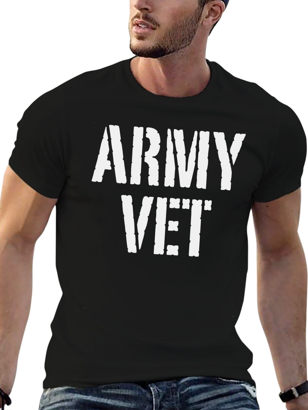 Army Vet Graphic T-Shirt