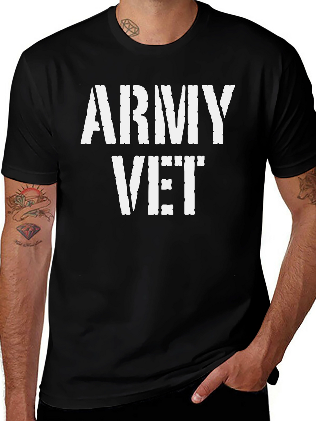 Army Vet Graphic T-Shirt