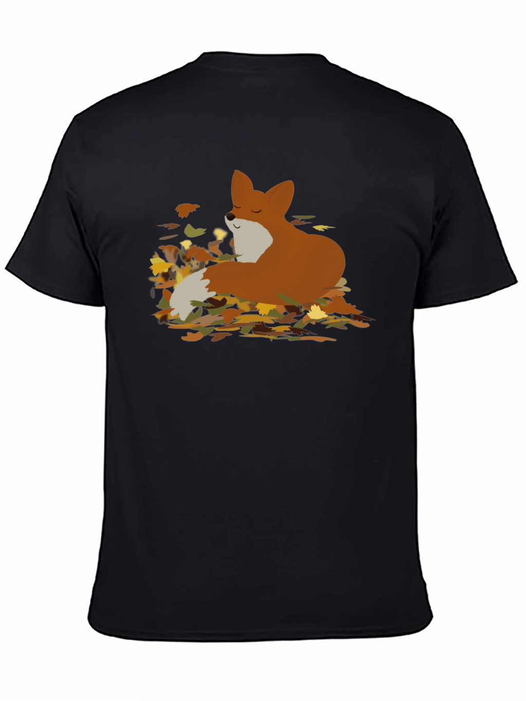 Autumn Fox T-Shirt - Cozy Fall Vibes