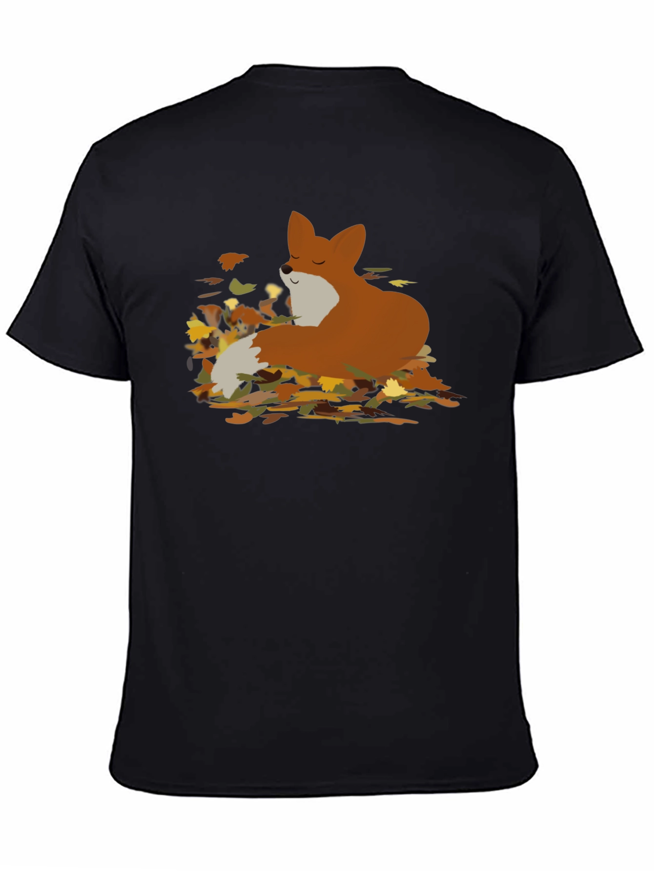 Autumn Fox T-Shirt - Cozy Fall Vibes