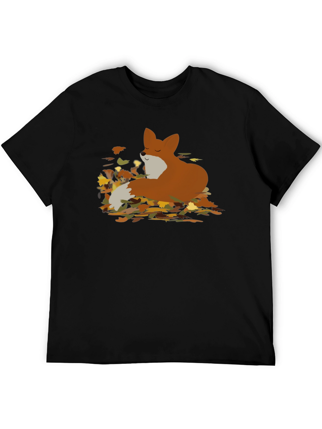 Autumn Fox T-Shirt - Cozy Fall Vibes