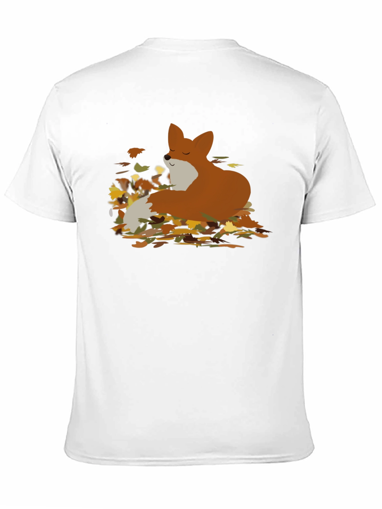 Autumn Fox T-Shirt - Cozy Fall Vibes