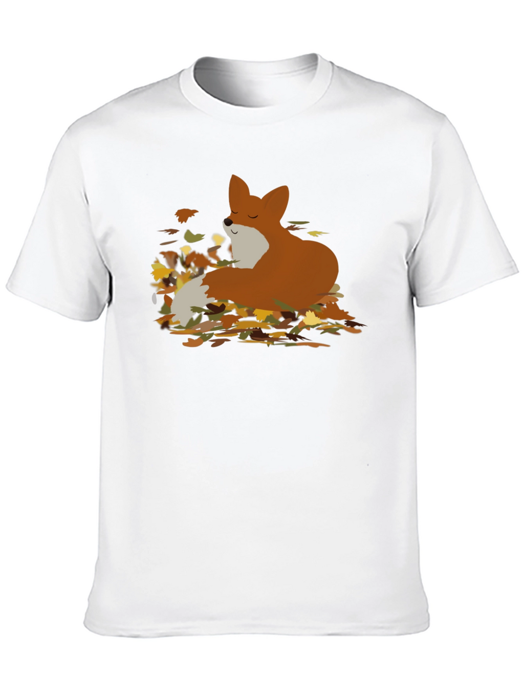 Autumn Fox T-Shirt - Cozy Fall Vibes