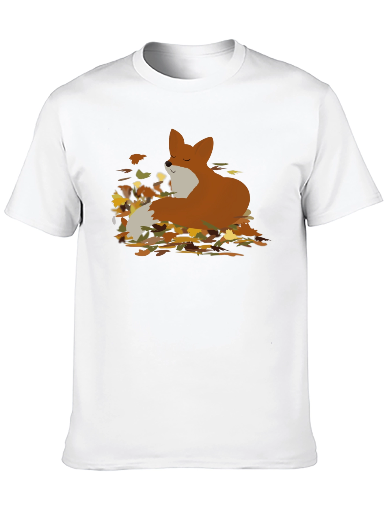 Autumn Fox T-Shirt - Cozy Fall Vibes