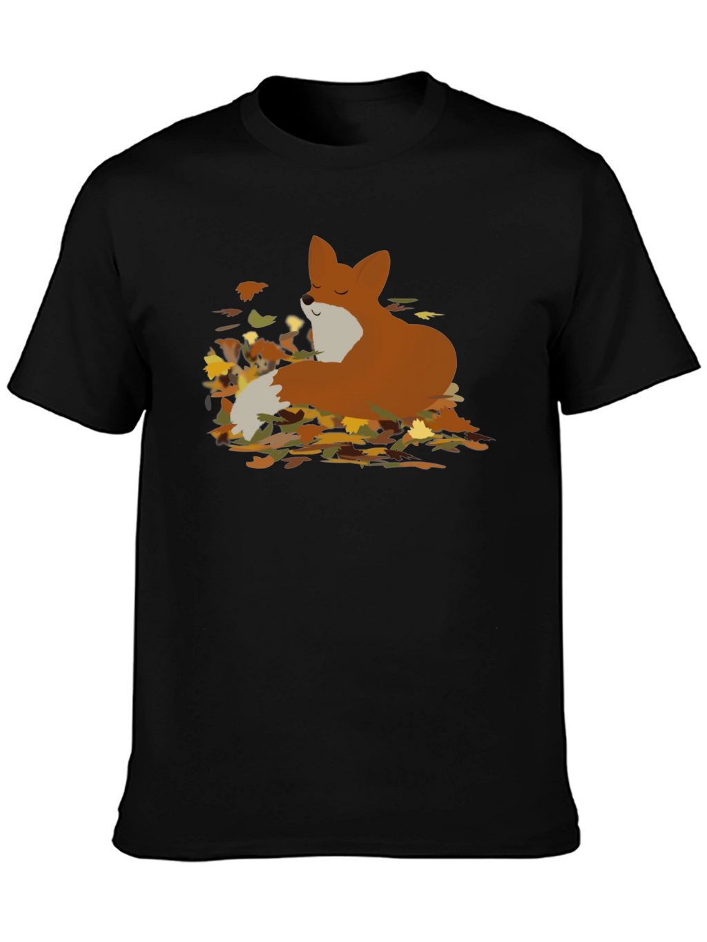 Autumn Fox T-Shirt - Cozy Fall Vibes