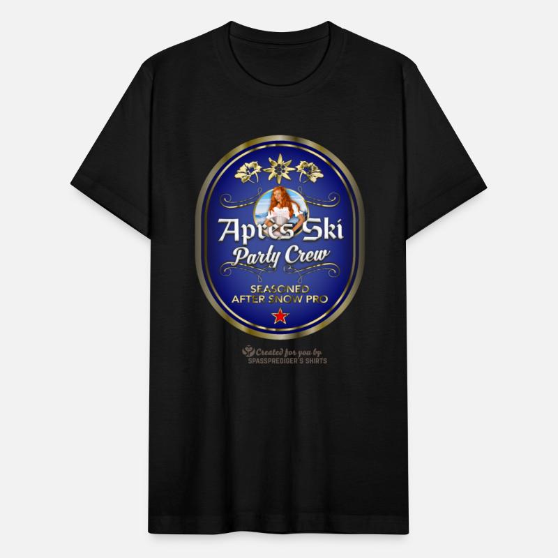 Après Ski Beer Label-Style Design