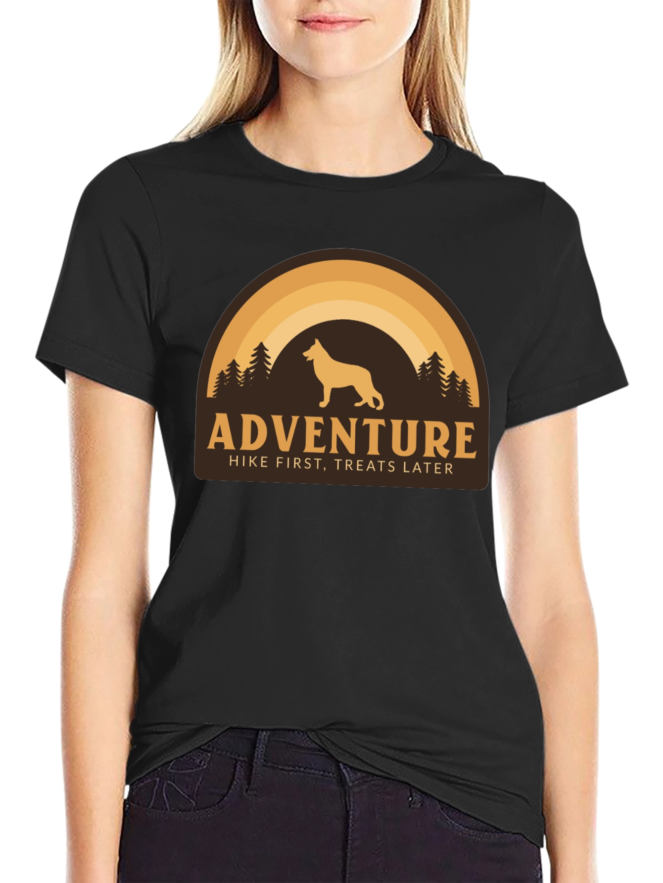 Adventure Dog T-Shirt - Hike First Treats Later