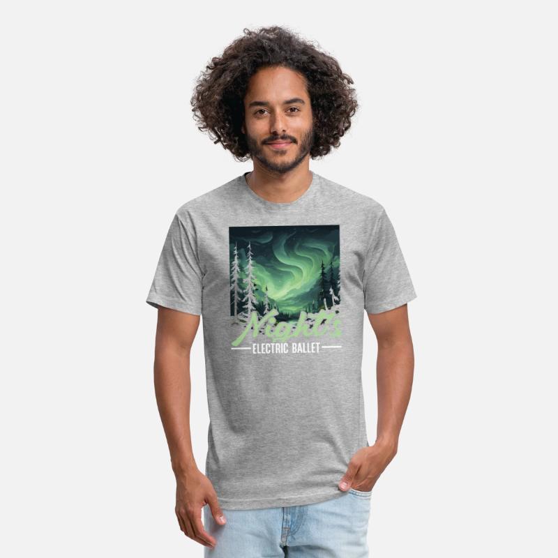 Aurora Borealis Dark Sky Nature Light Display