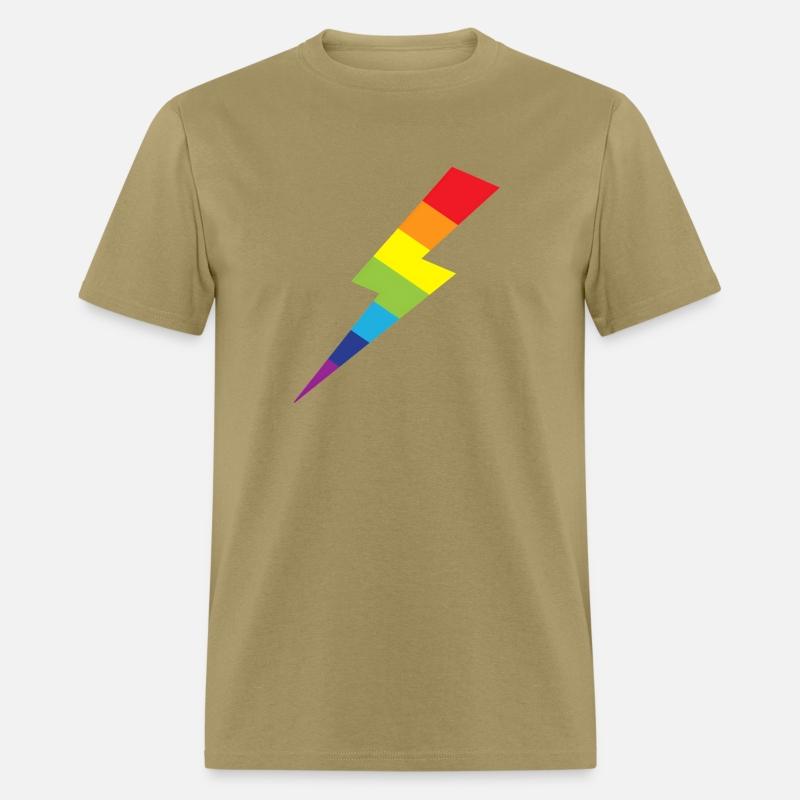 Awesome Rainbow Lightning Bolt Print
