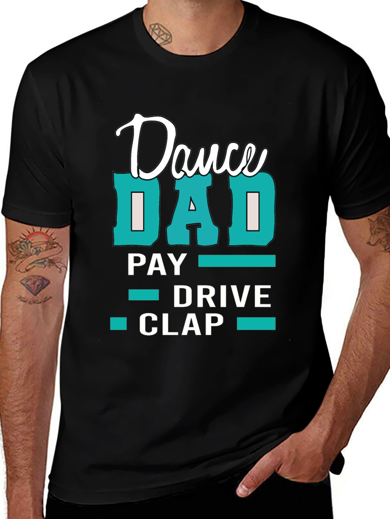 Dance Dad T-Shirt: Funny Fathers Day Gift