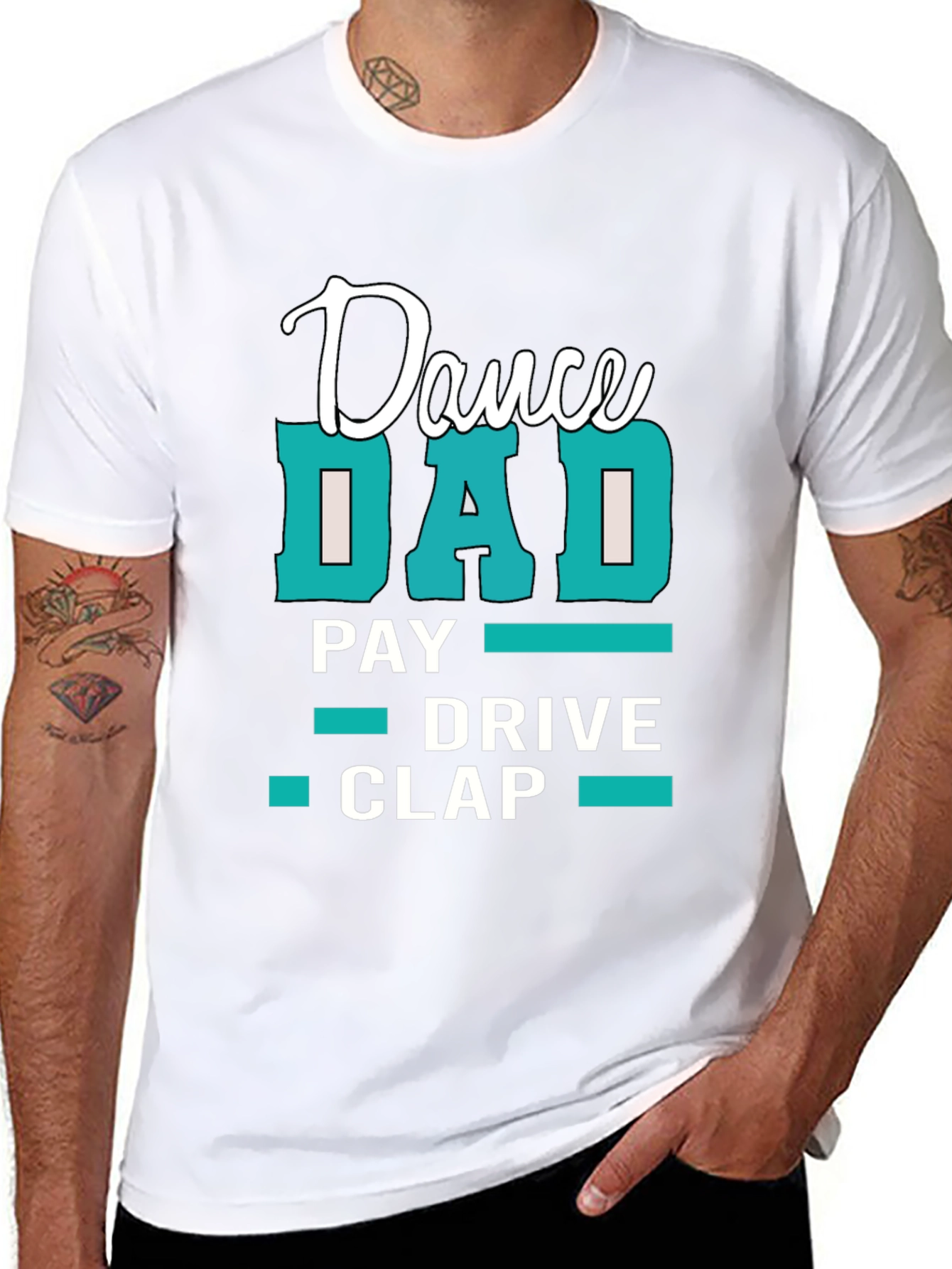 Dance Dad T-Shirt: Funny Fathers Day Gift