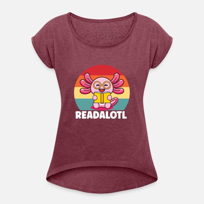 Axolotl Book Reader Reading Literature Bookworm