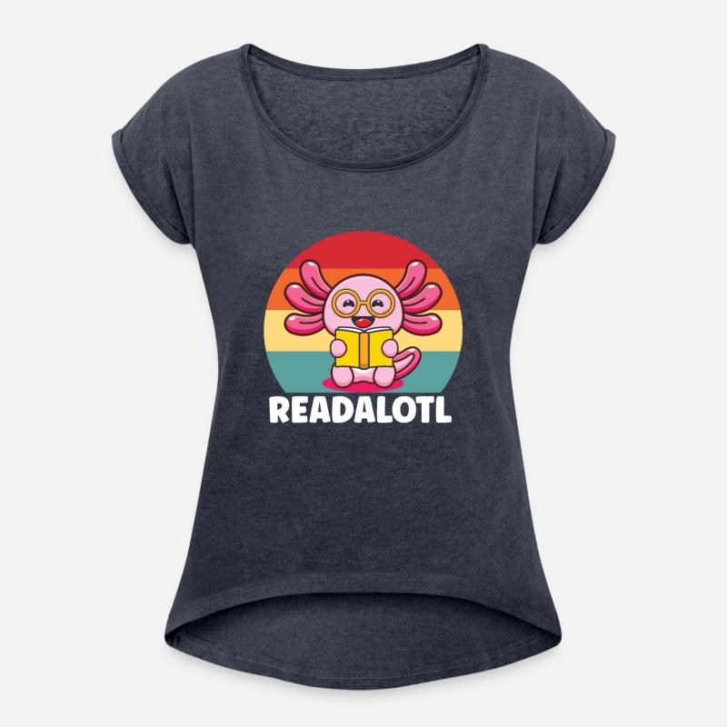 Axolotl Book Reader Reading Literature Bookworm