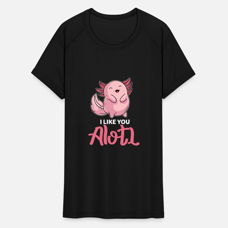 Axolotl Friendship Love I Like You Alotl