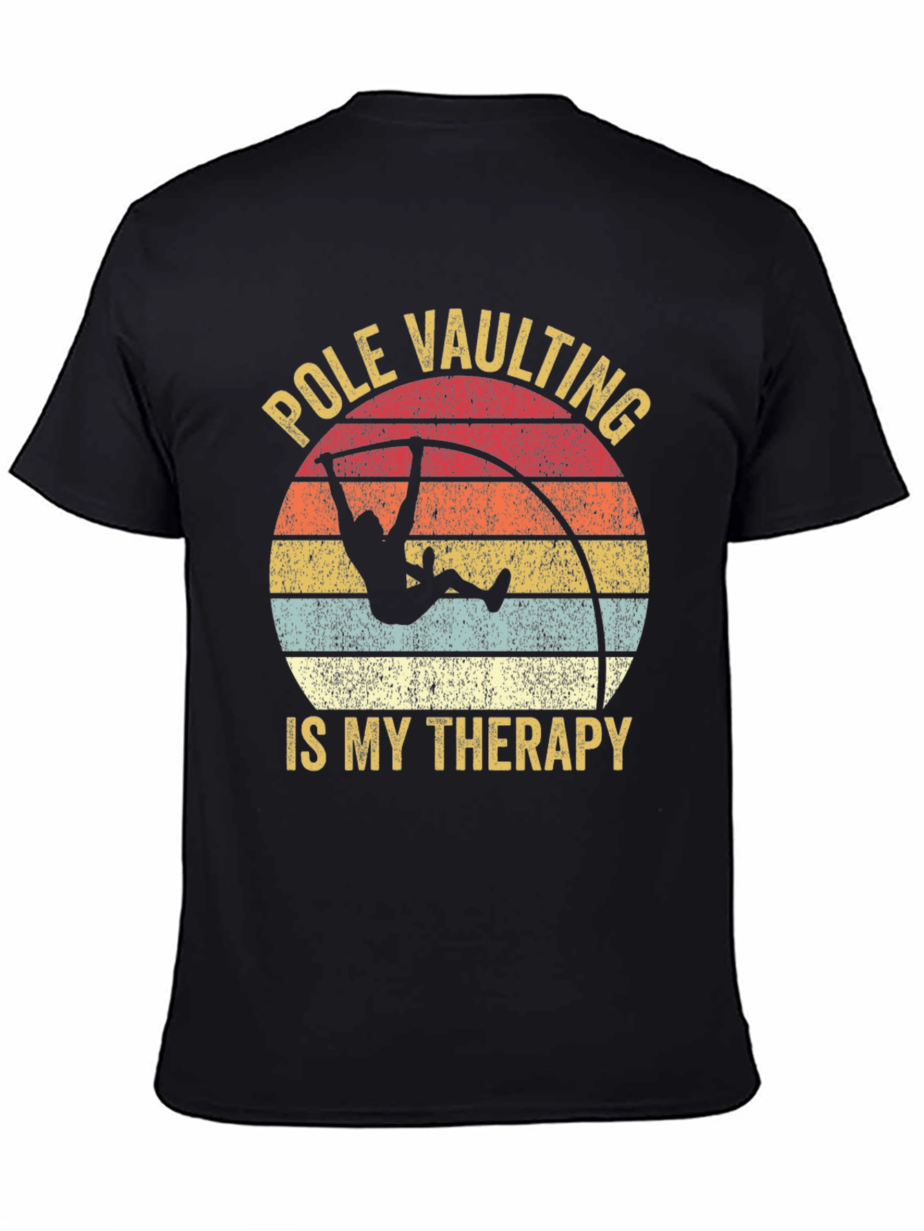 Pole Vaulting Is My Therapy T-Shirt