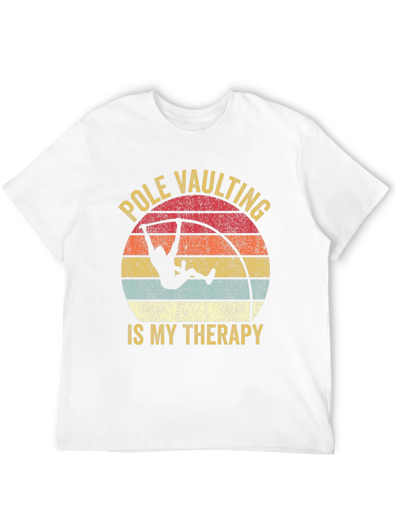 Pole Vaulting Is My Therapy T-Shirt