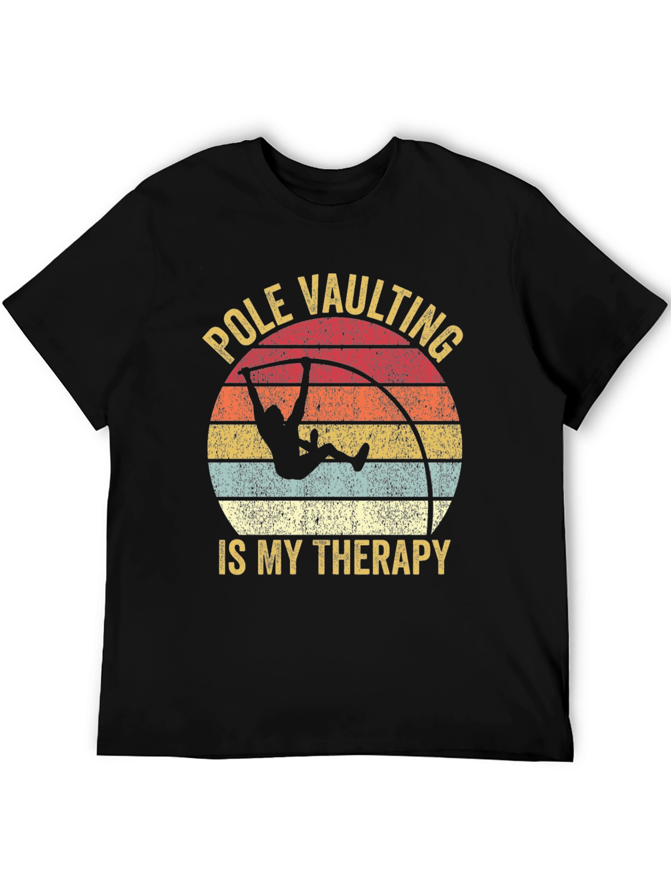 Pole Vaulting Is My Therapy T-Shirt